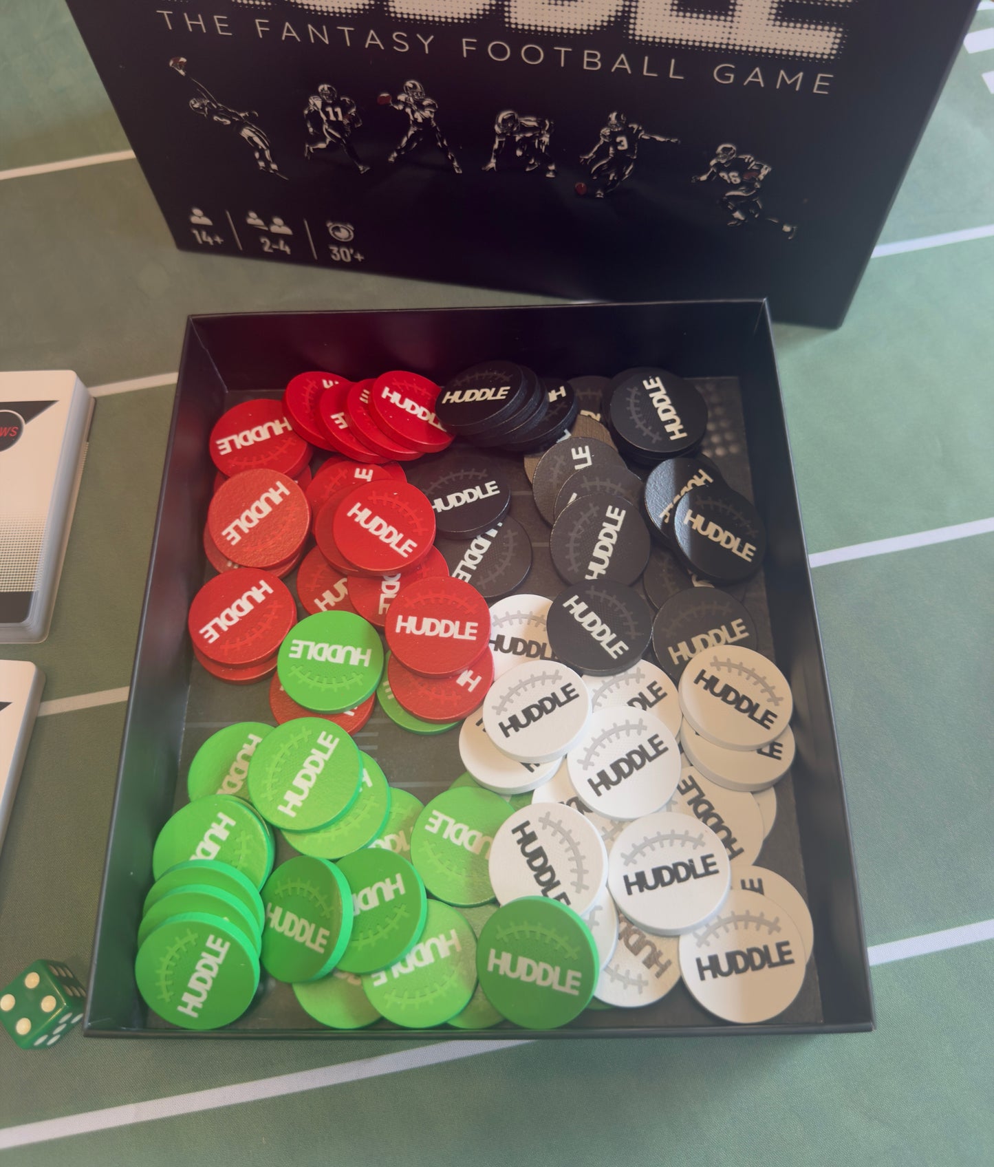 Pre-Order: Huddle – The Fantasy Football Game (4-Player Base Edition)